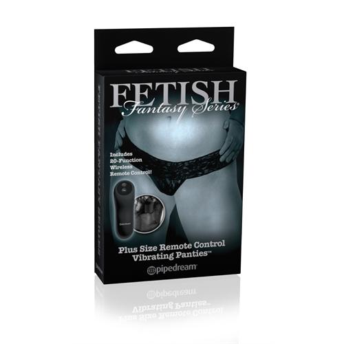Fetish Fantasy Series Limited Edition Control Vibrating Panties - Plus Size