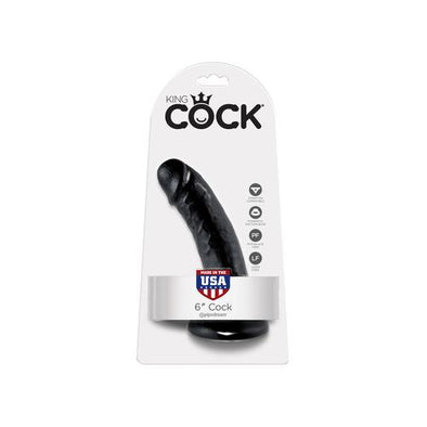 King Cock 6-Ich Cock - Black