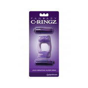 Fantasy C-Ringz Duo-Vibrating Super Ring Purple