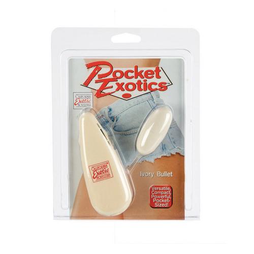 Pocket Exotics Vibrating Ivory Bullet