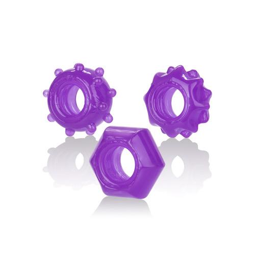 Reversible Ring Set - Purple