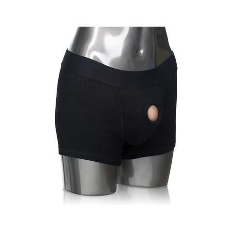 Packer Gear Boxer Brief Harness - Extra Small-small - Black