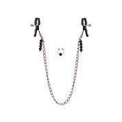 Purple Chain Nipple Clamps