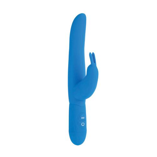 Posh 10-Function Silicone Bounding  Bunny -  Blue